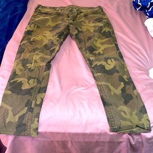 True religion camo jeans